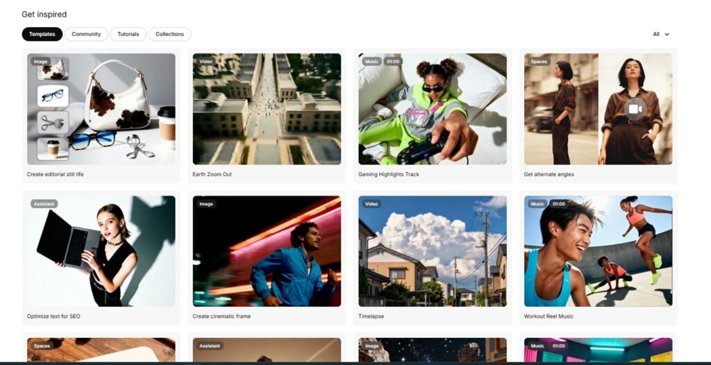 Freepik search dashboard showing digital marketing templates and vector assets