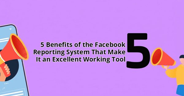 5 Benefits of the Facebook Reporting System That Make It an Excellent Working Tool