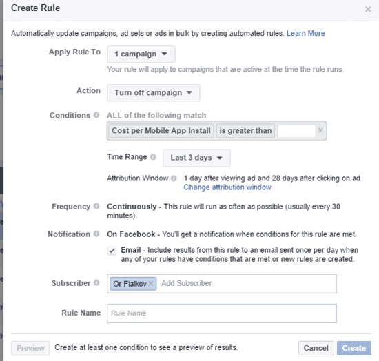 B2B audience targeting options inside LinkedIn advertising platform