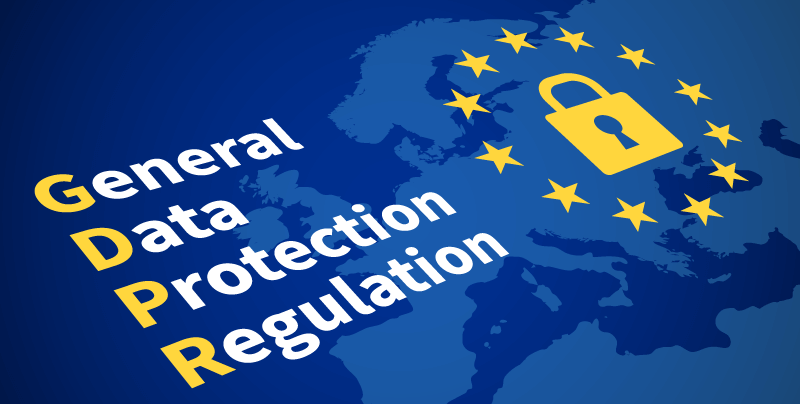 General Data Protection Regulation symbol highlighting privacy compliance for digital marketers