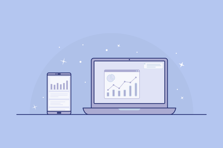 Website dashboard interface showing internal linking structure and SEO analytics